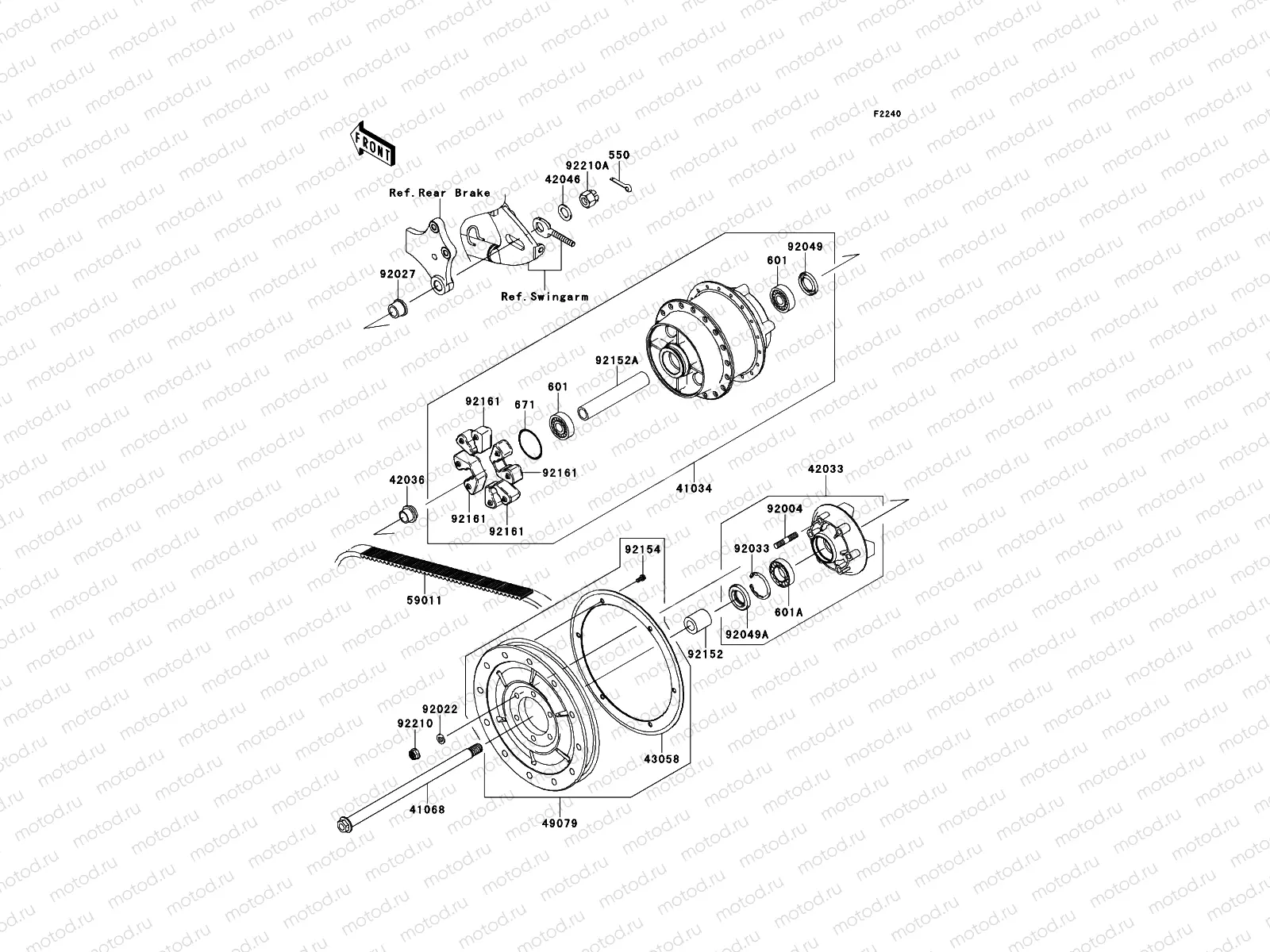 Rear Hub