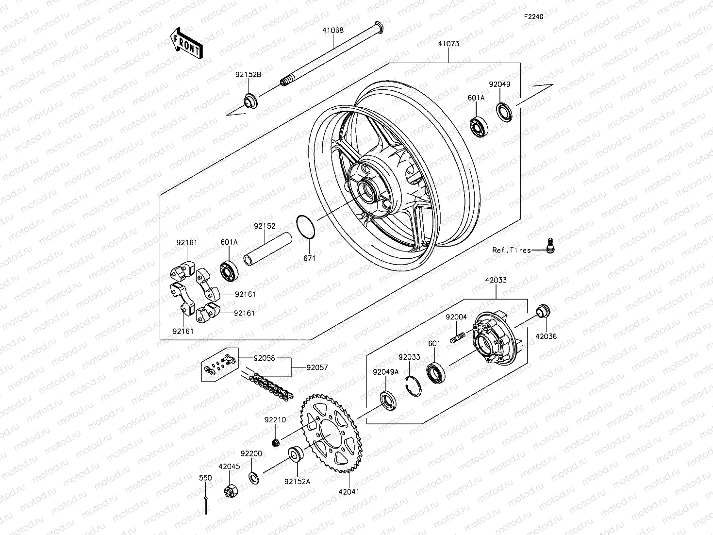 Rear Hub