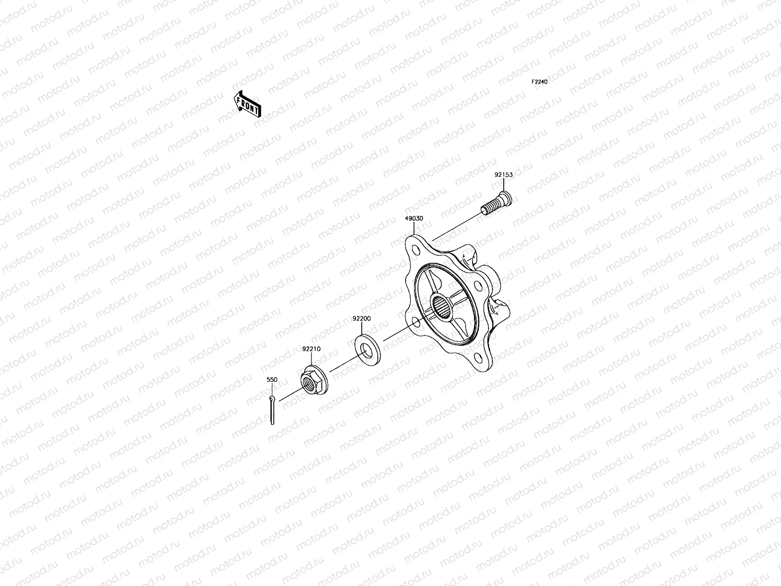 Rear Hubs/Brakes