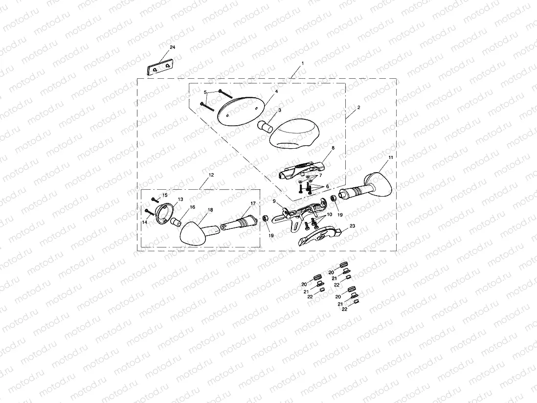 Rear Light 469051