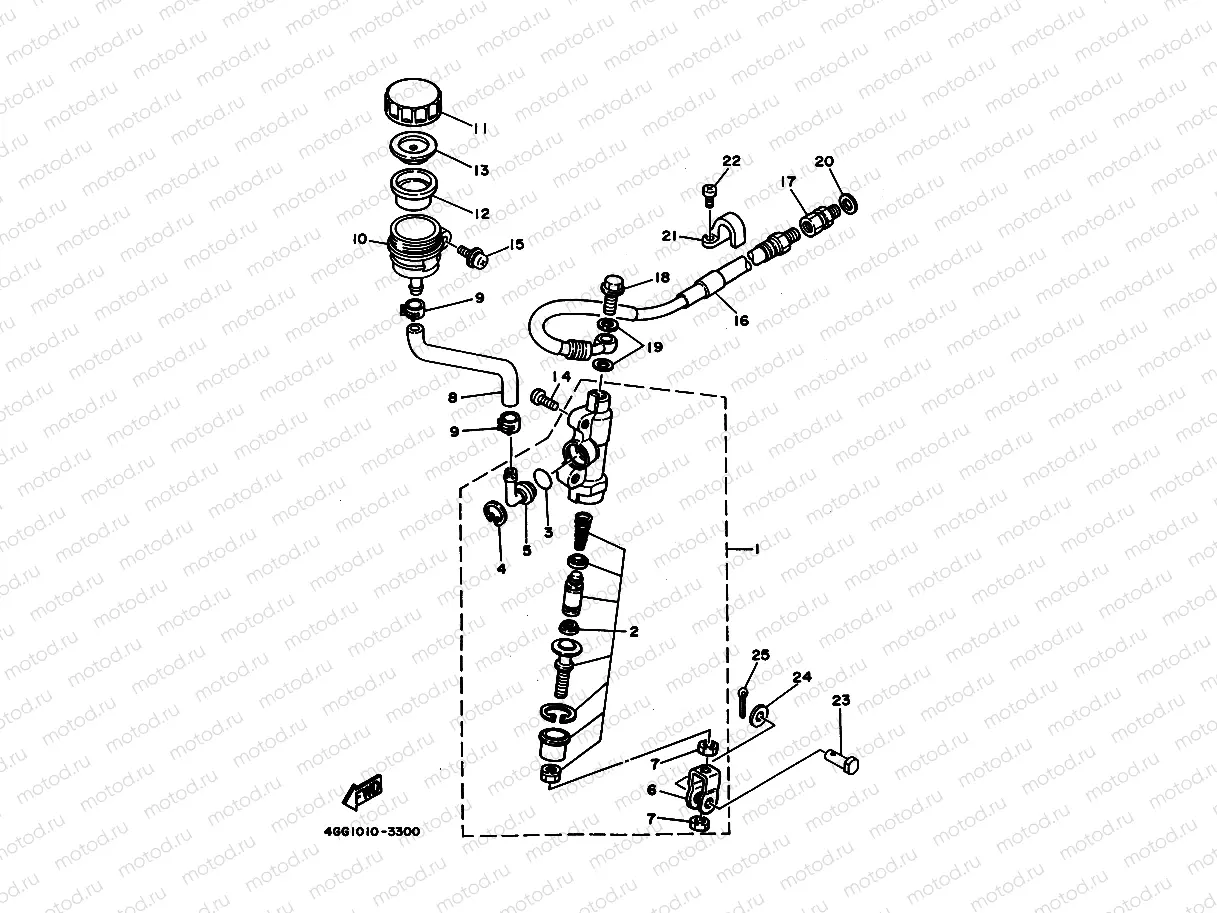 REAR MASTER CYLINDER
