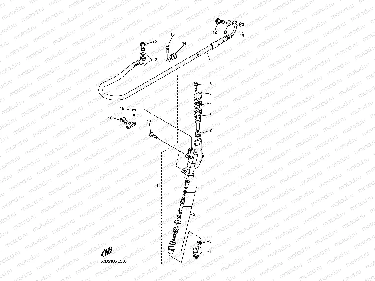 REAR MASTER CYLINDER