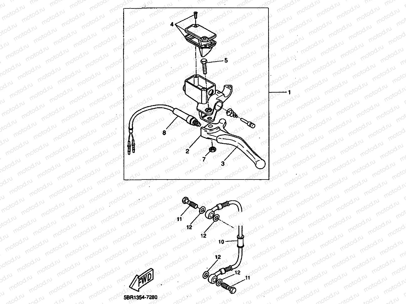 REAR MASTER CYLINDER