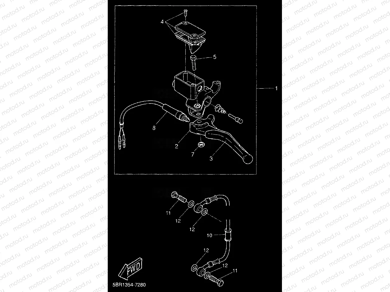 REAR MASTER CYLINDER