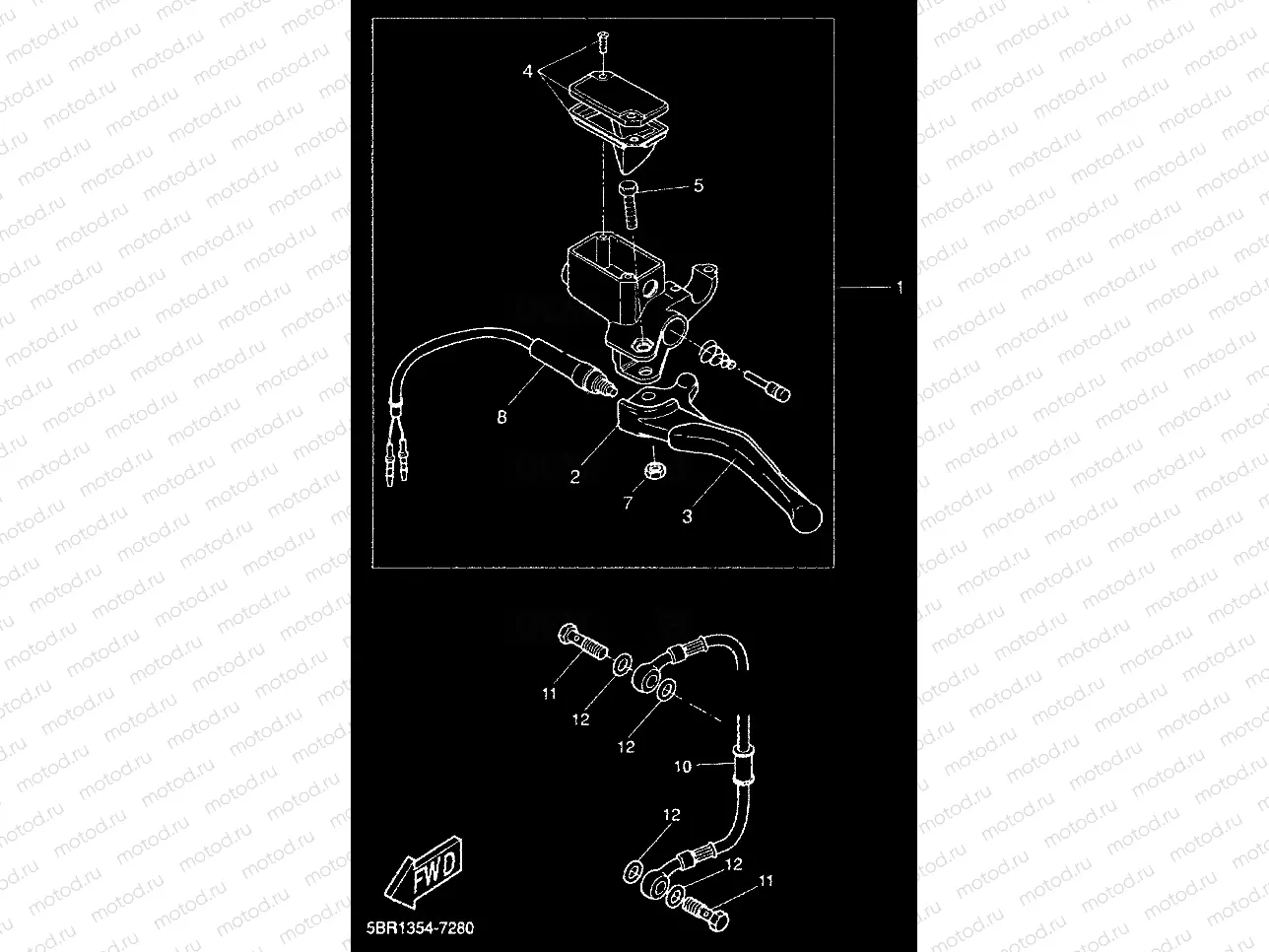 REAR MASTER CYLINDER