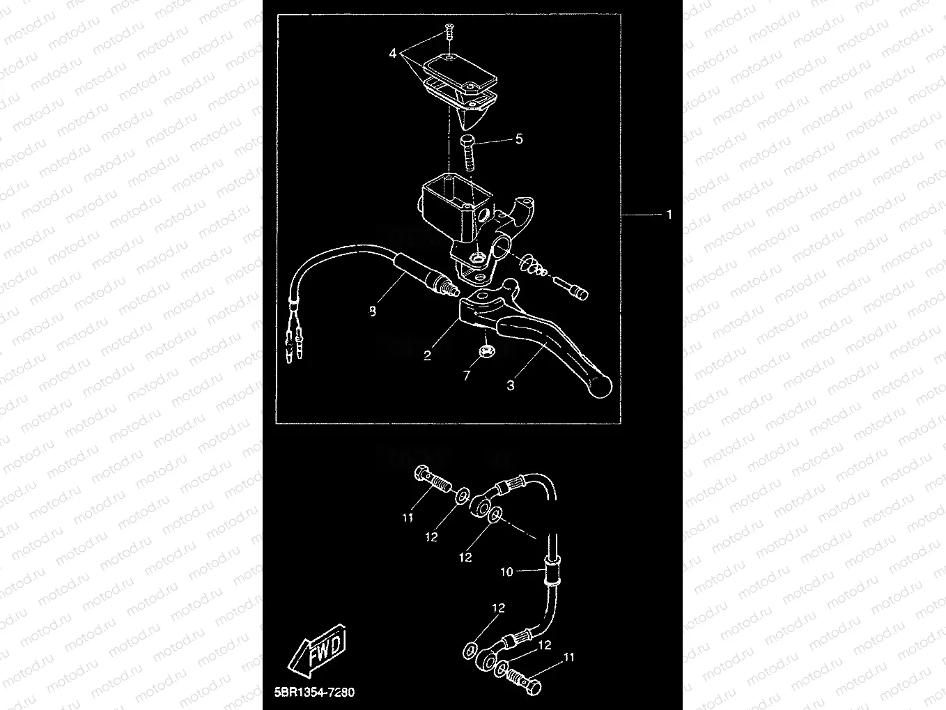 REAR MASTER CYLINDER