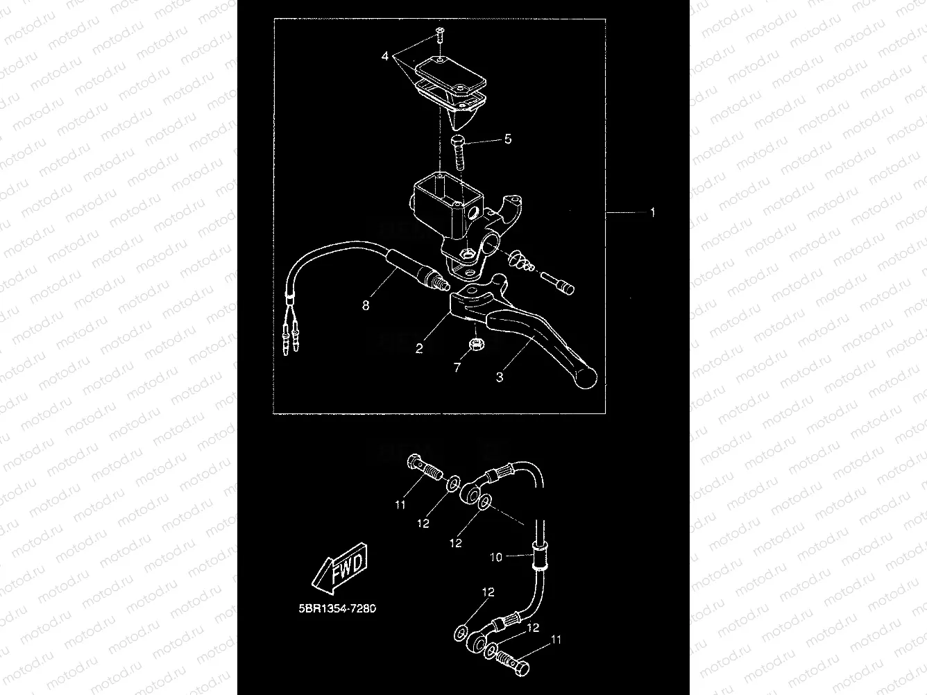 REAR MASTER CYLINDER