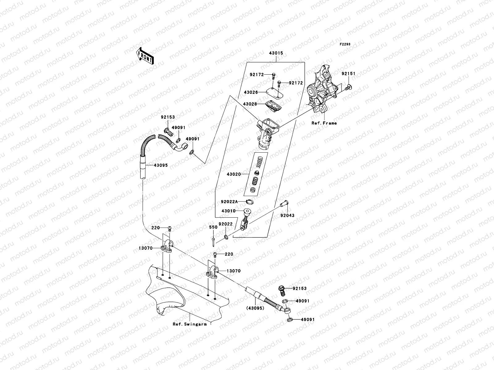 Rear Master Cylinder