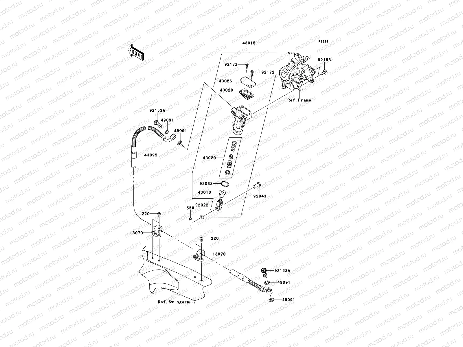Rear Master Cylinder