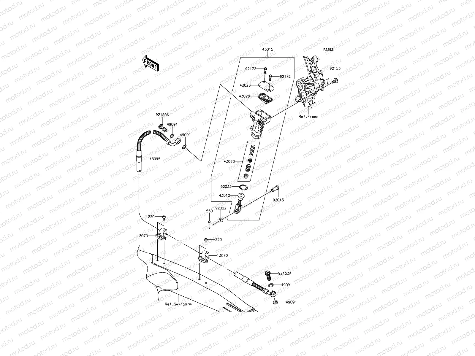 Rear Master Cylinder