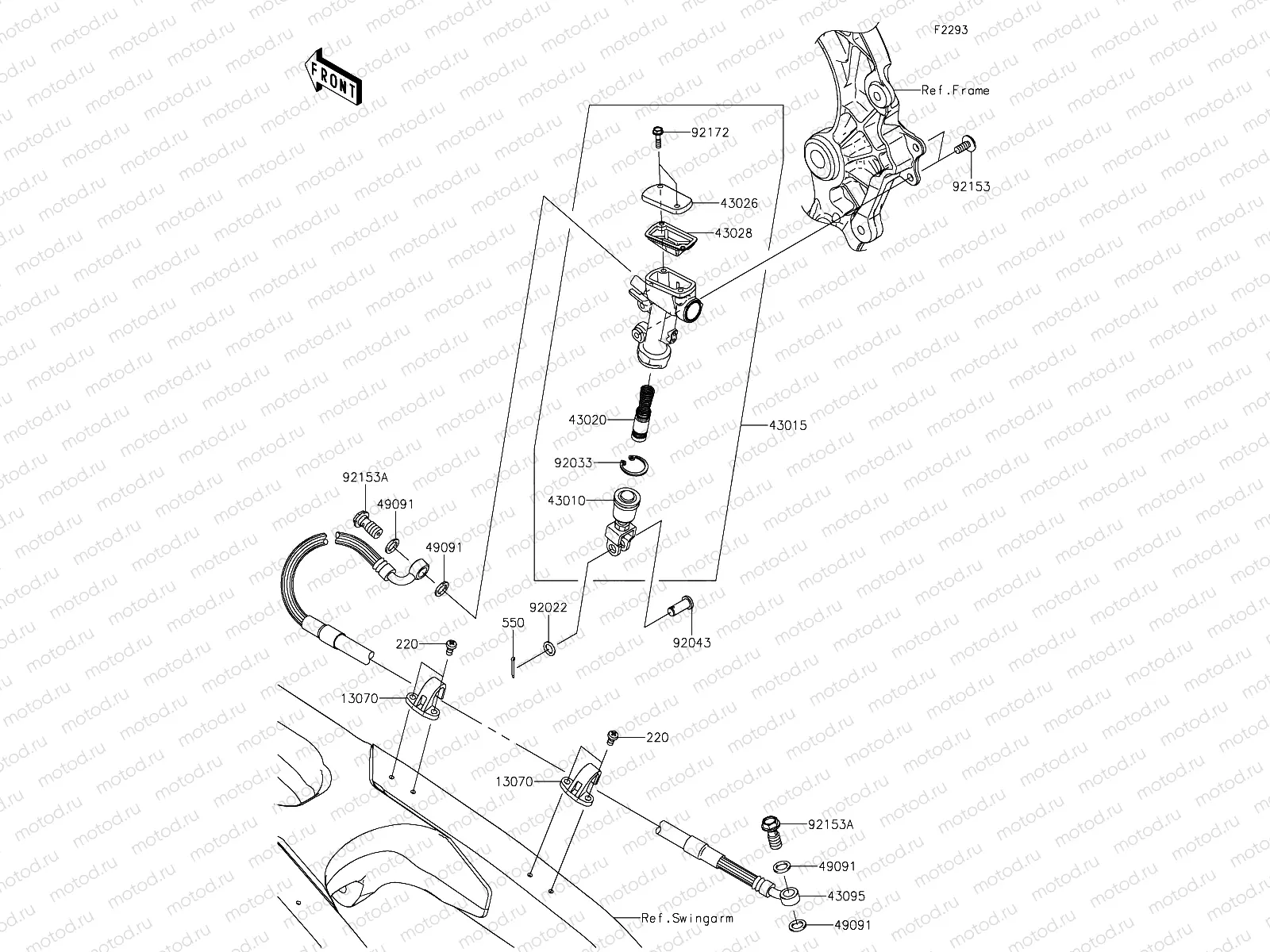 Rear Master Cylinder