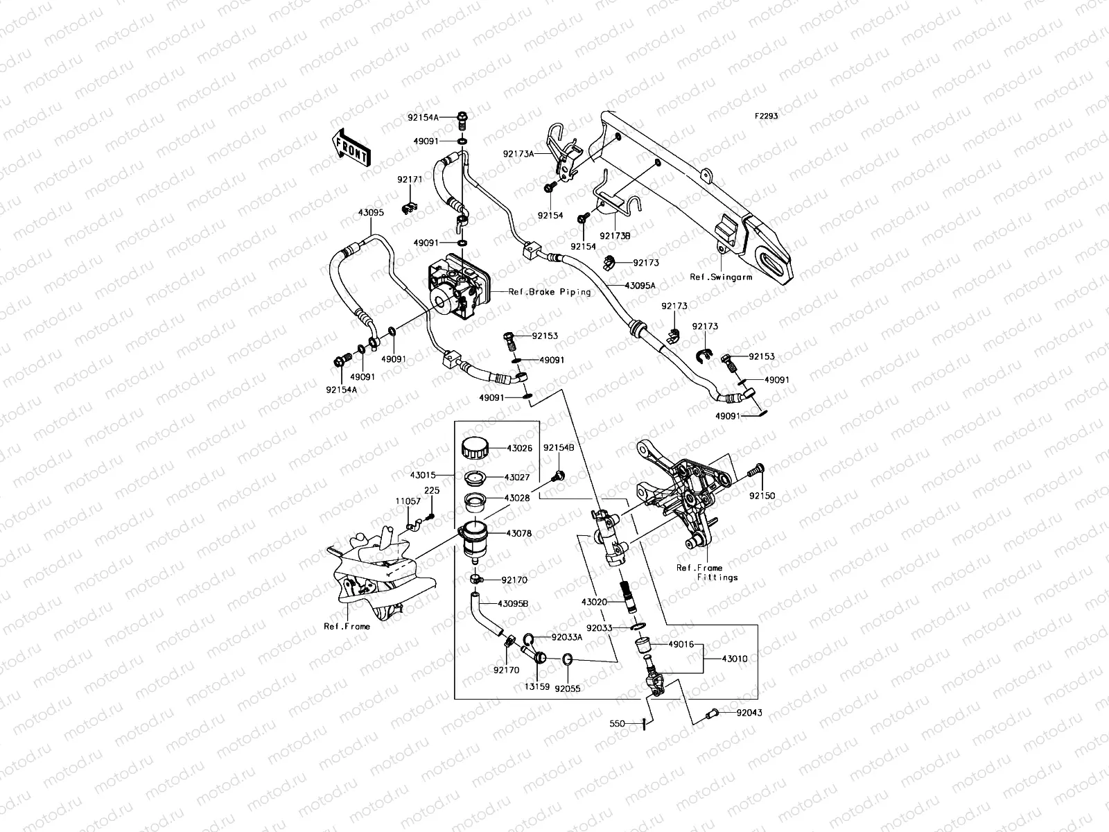 Rear Master Cylinder