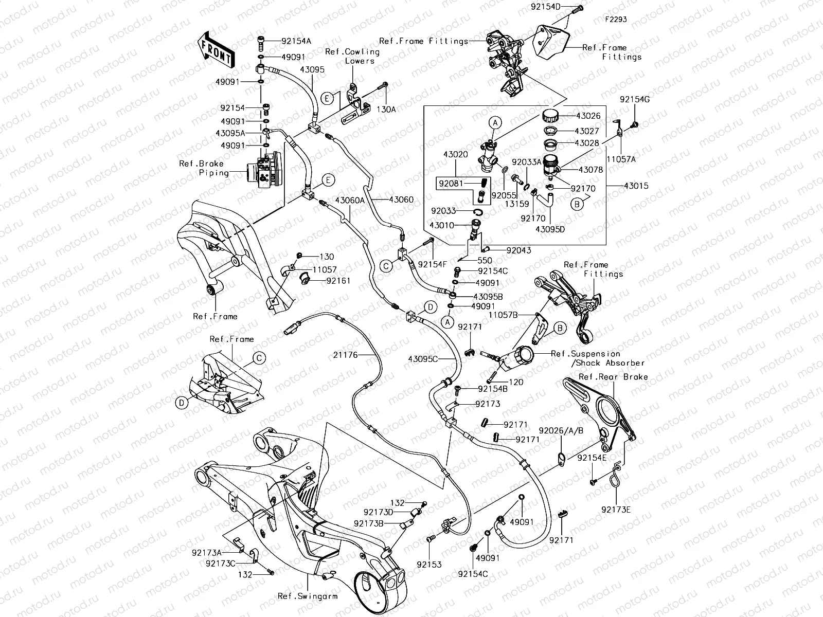 Rear Master Cylinder