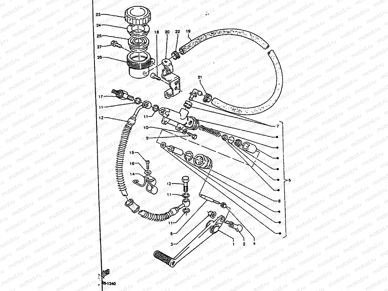 REAR MASTER CYLINDER