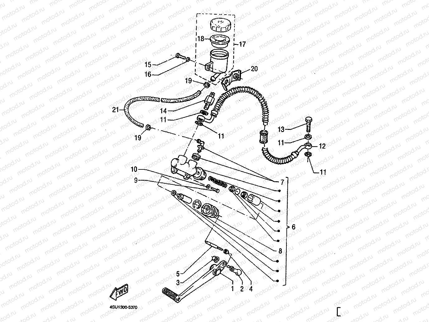 REAR MASTER CYLINDER