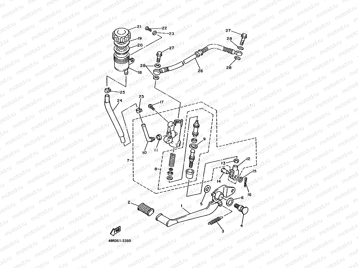 REAR MASTER CYLINDER