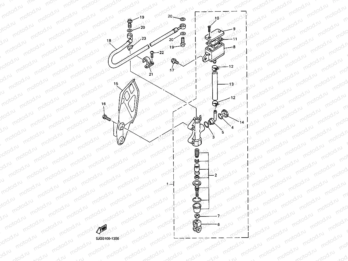REAR MASTER CYLINDER
