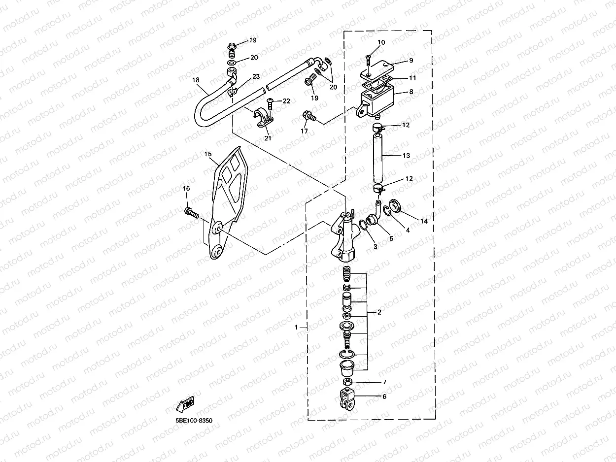 REAR MASTER CYLINDER