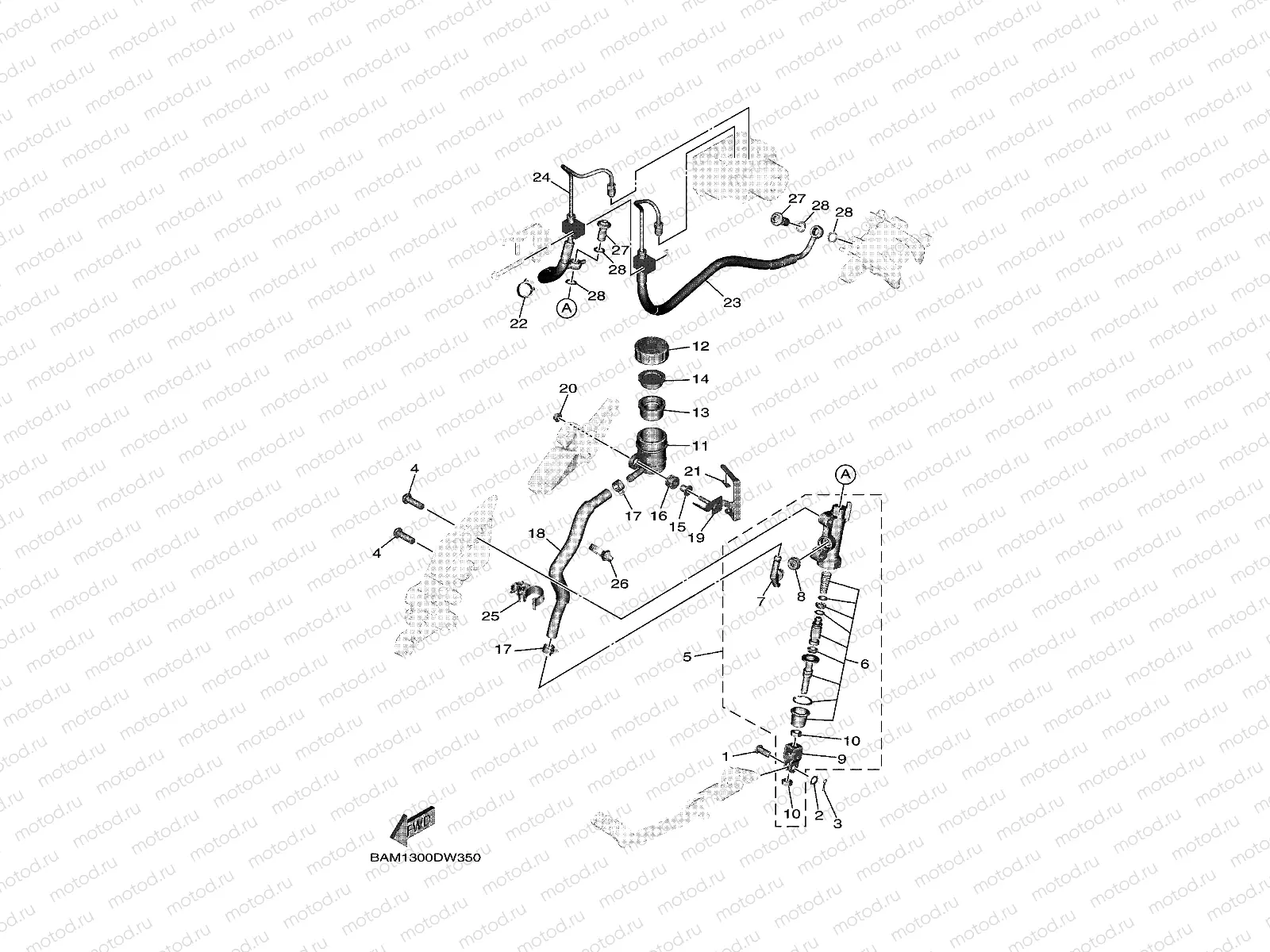 REAR MASTER CYLINDER