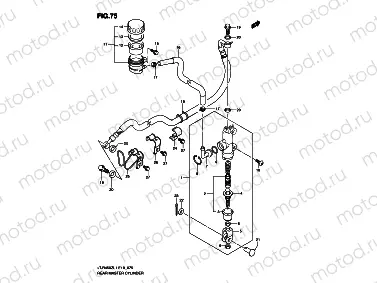 REAR MASTER CYLINDER
