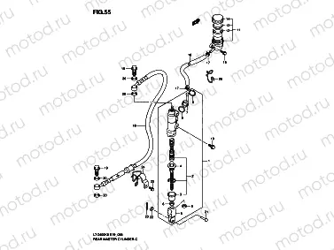 REAR MASTER CYLINDER
