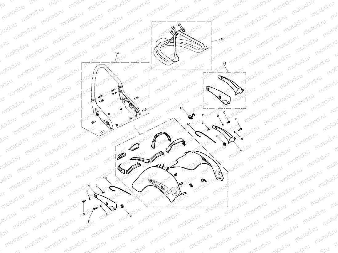 Rear Mudguard 574820