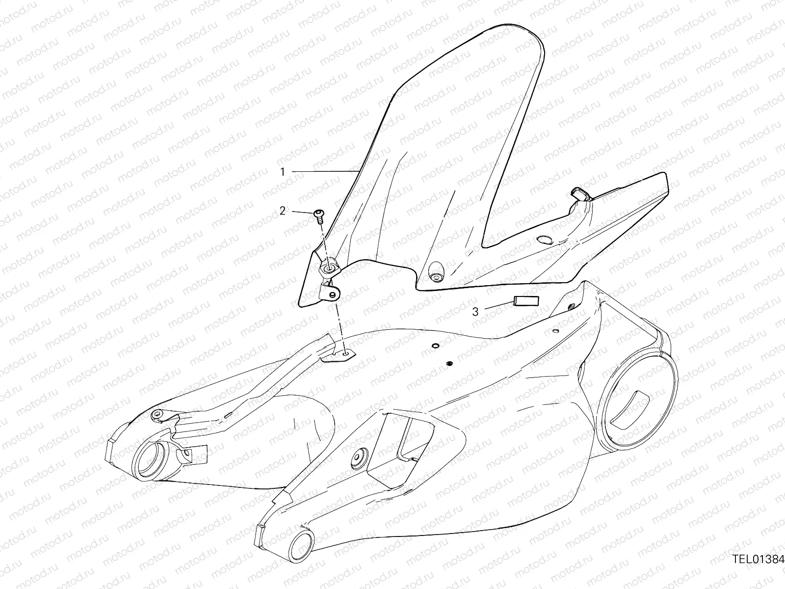 REAR MUDGUARD [MOD:PANV4SL]