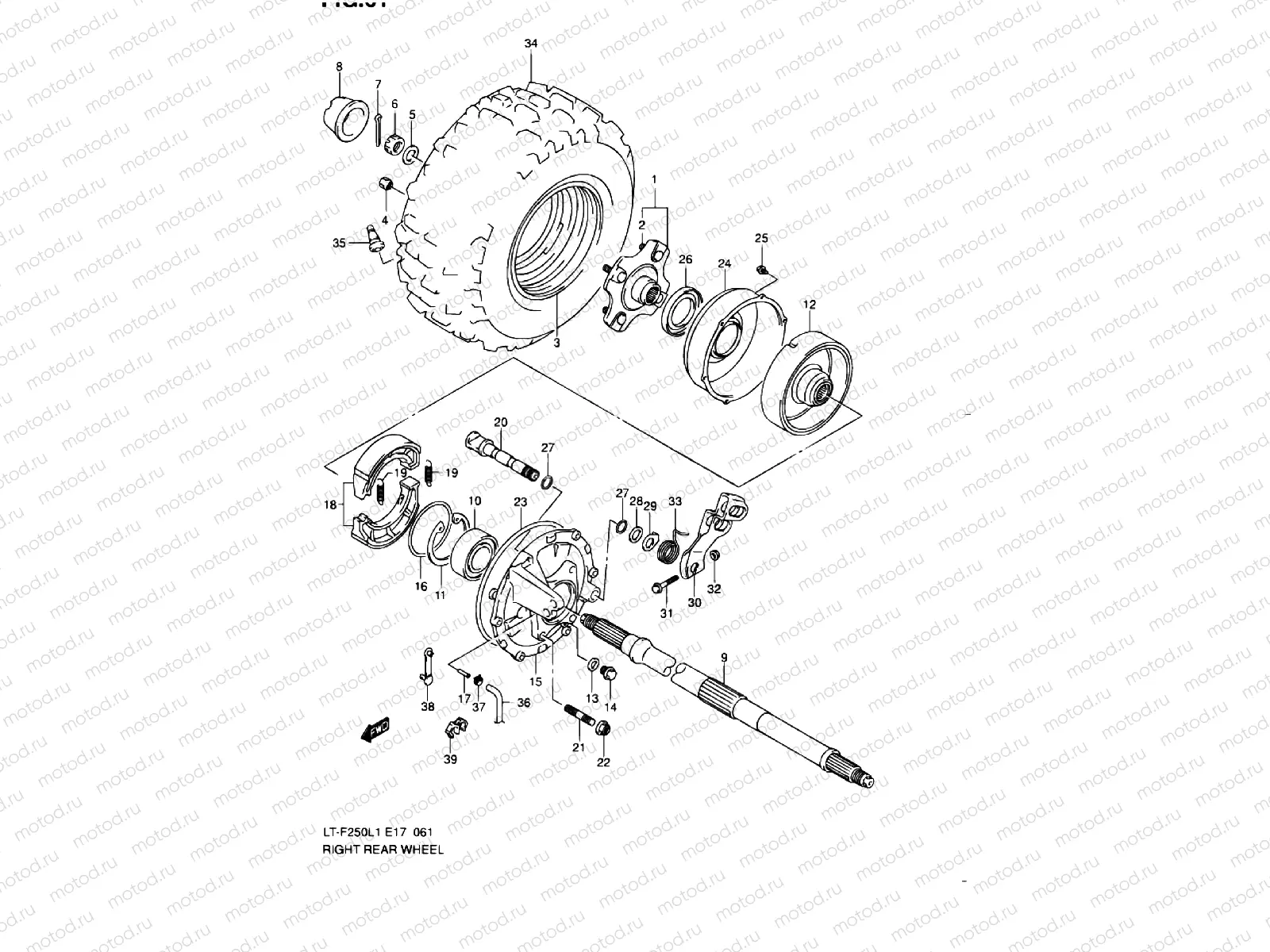 REAR RIGHT WHEEL