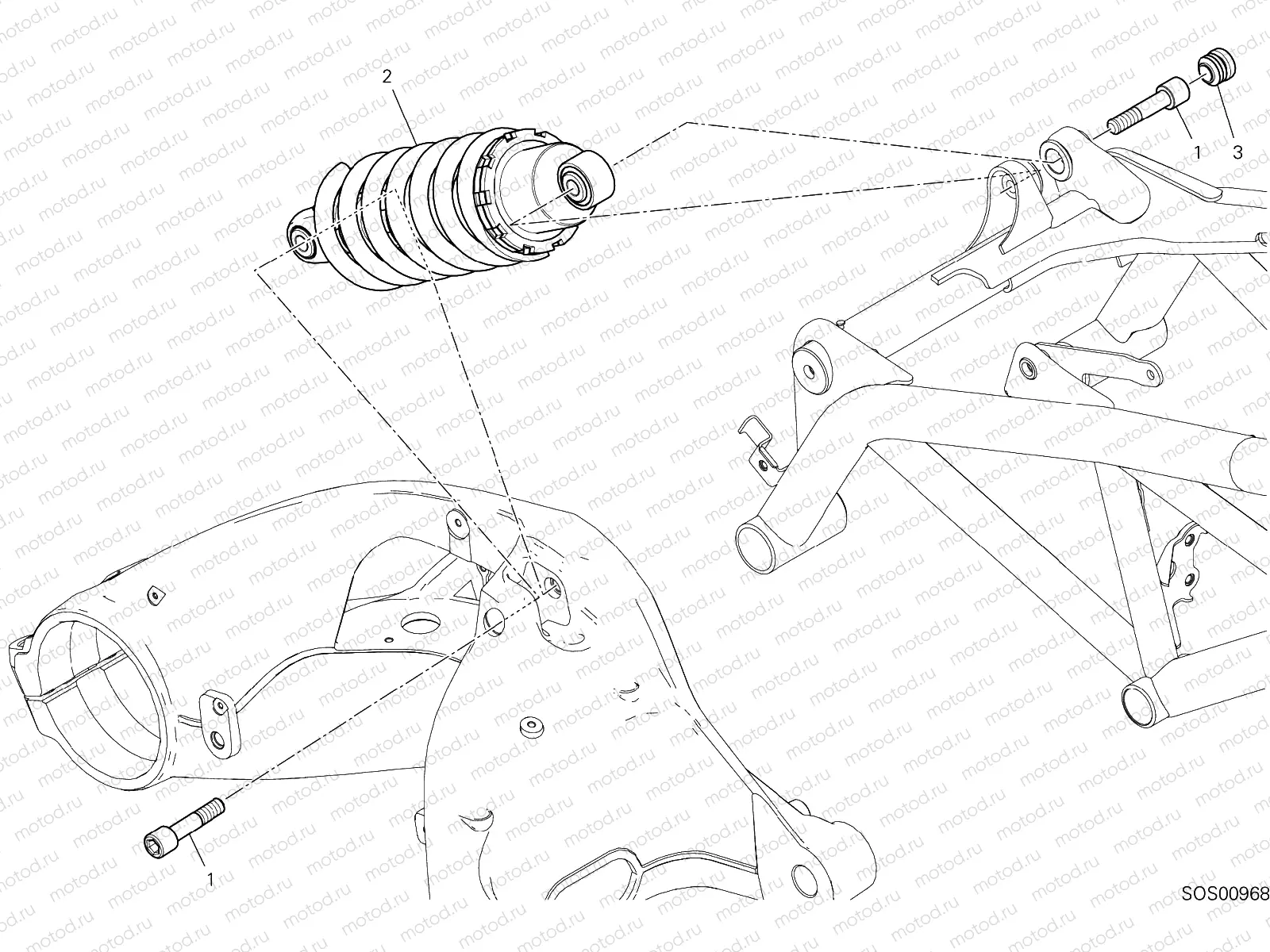 REAR SHOCK ABSORBER
