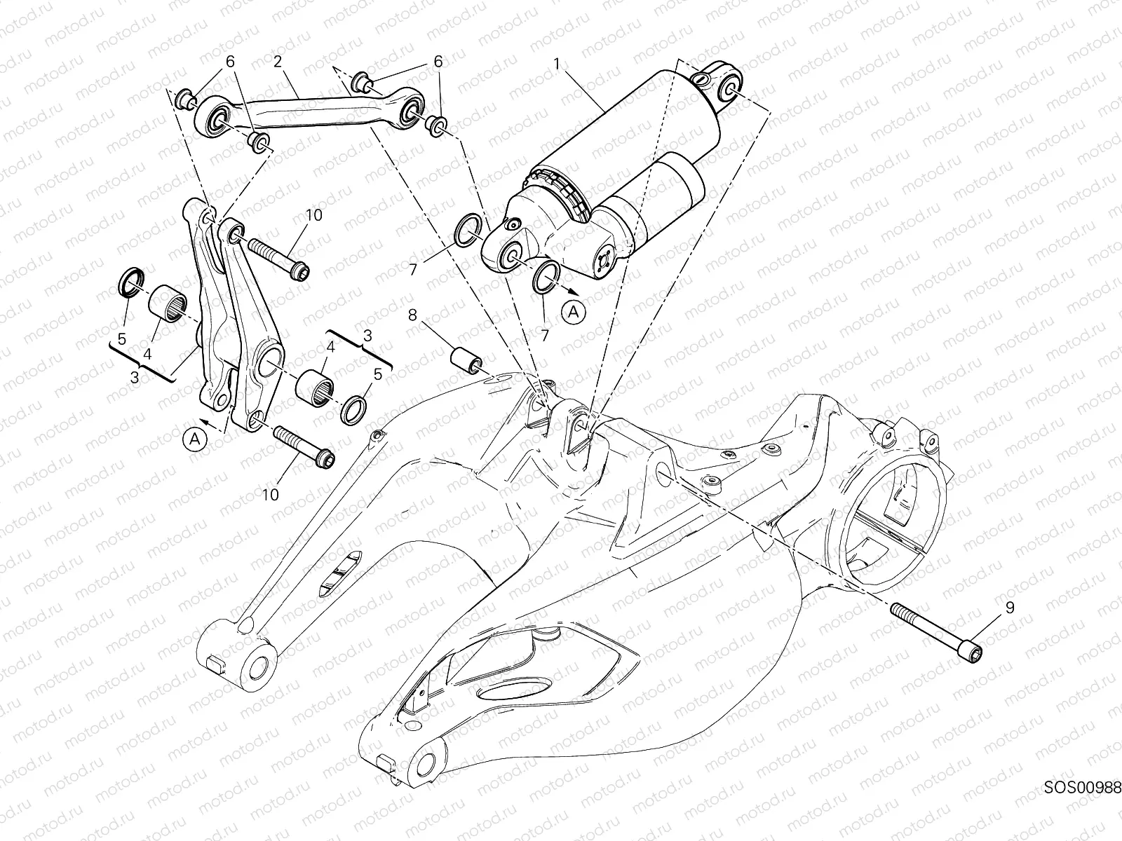 REAR SHOCK ABSORBER