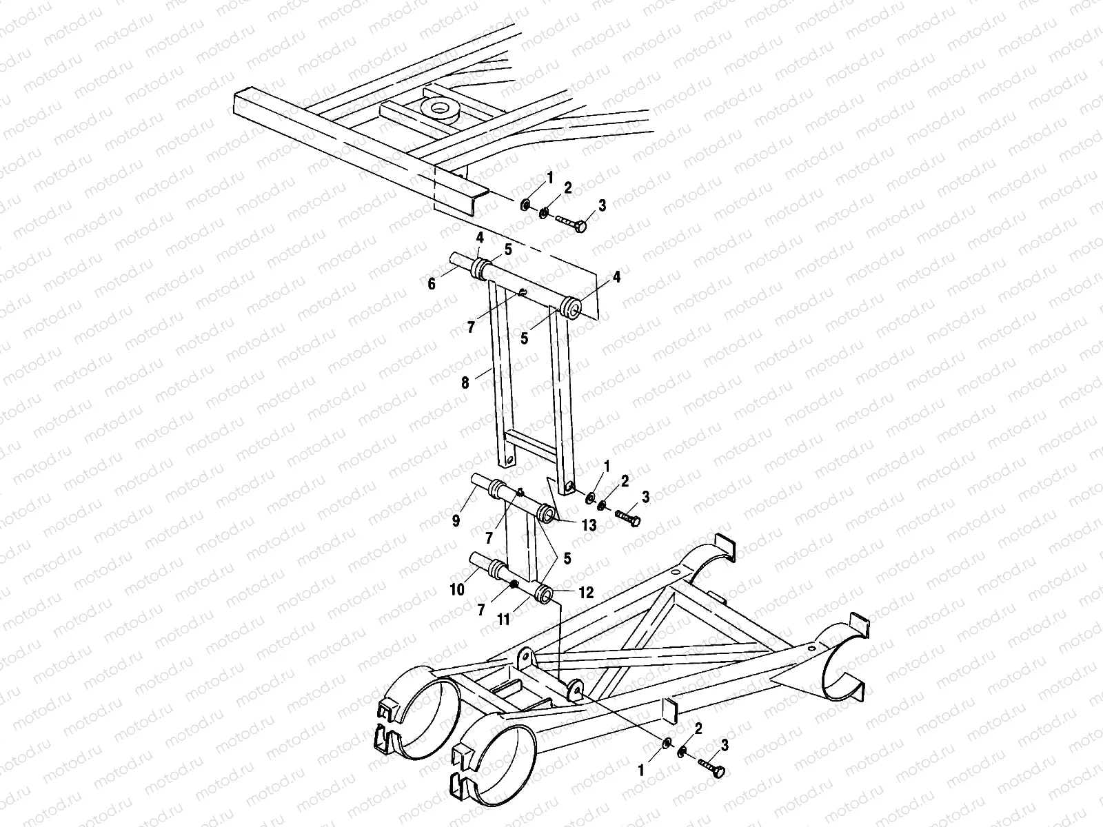 REAR STRUT STABILIZER - A01CL50AA (4964586458C001) | REAR STRUT STABILIZER - A01CL50AA (4964586458C001)