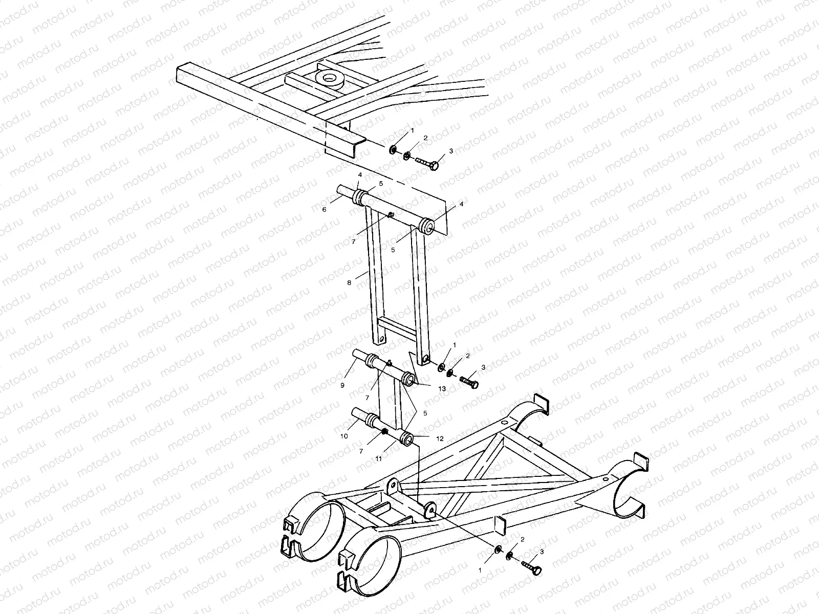 REAR STRUT STABILIZER - C10CL50AA (4978707870C02) | REAR STRUT STABILIZER - C10CL50AA (4978707870C02)