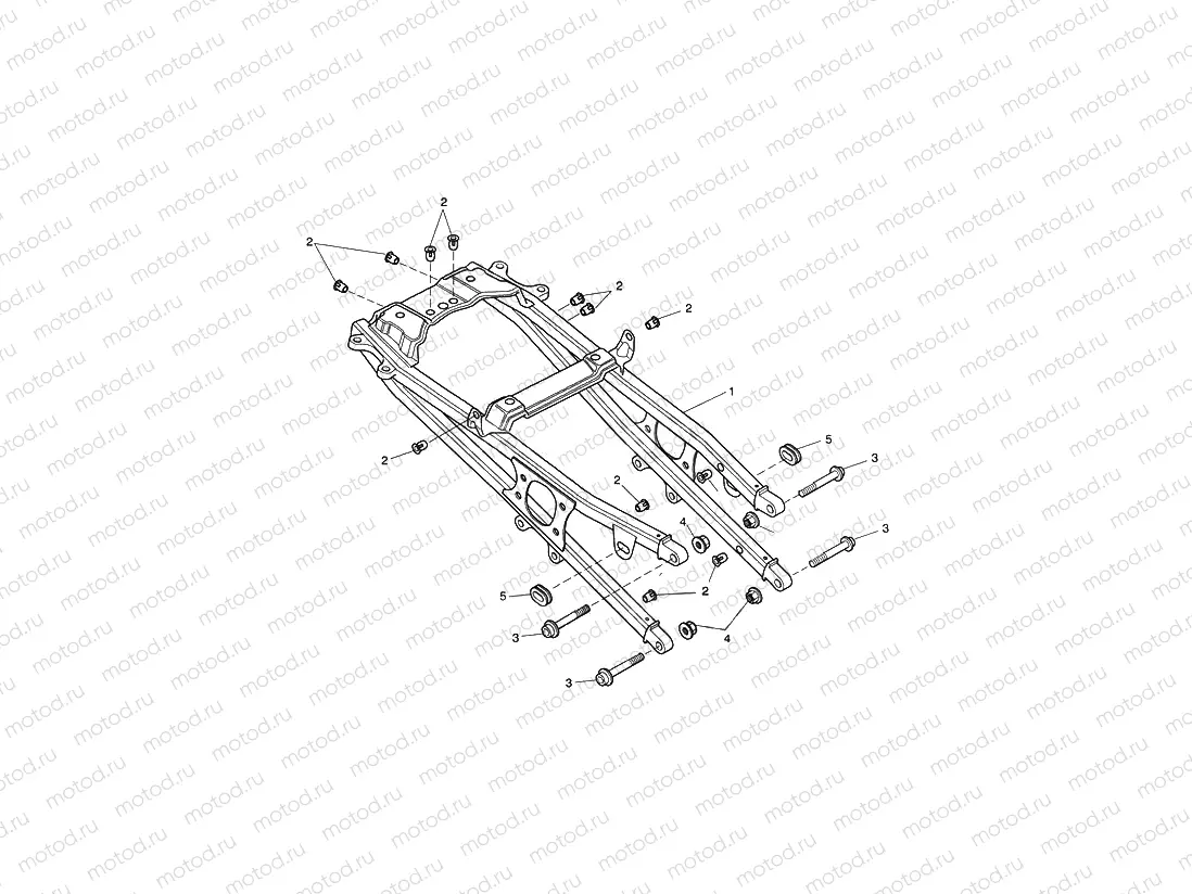 Rear Sub-Frame and Fittings