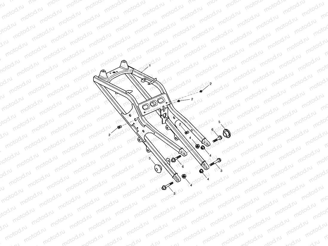Rear Sub-Frame and Fittings
