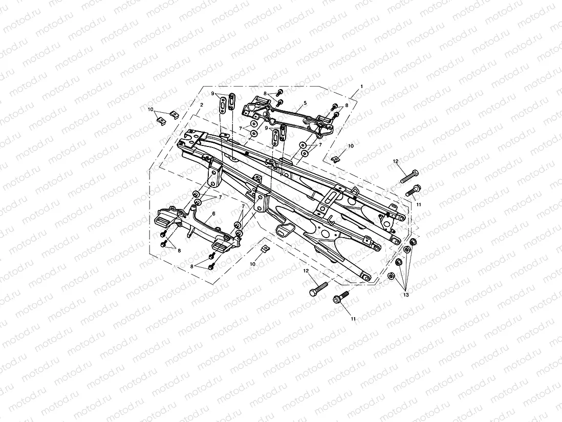 Rear Sub-Frame & Fittings