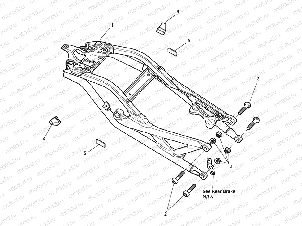 Rear Sub-Frame & Fittings