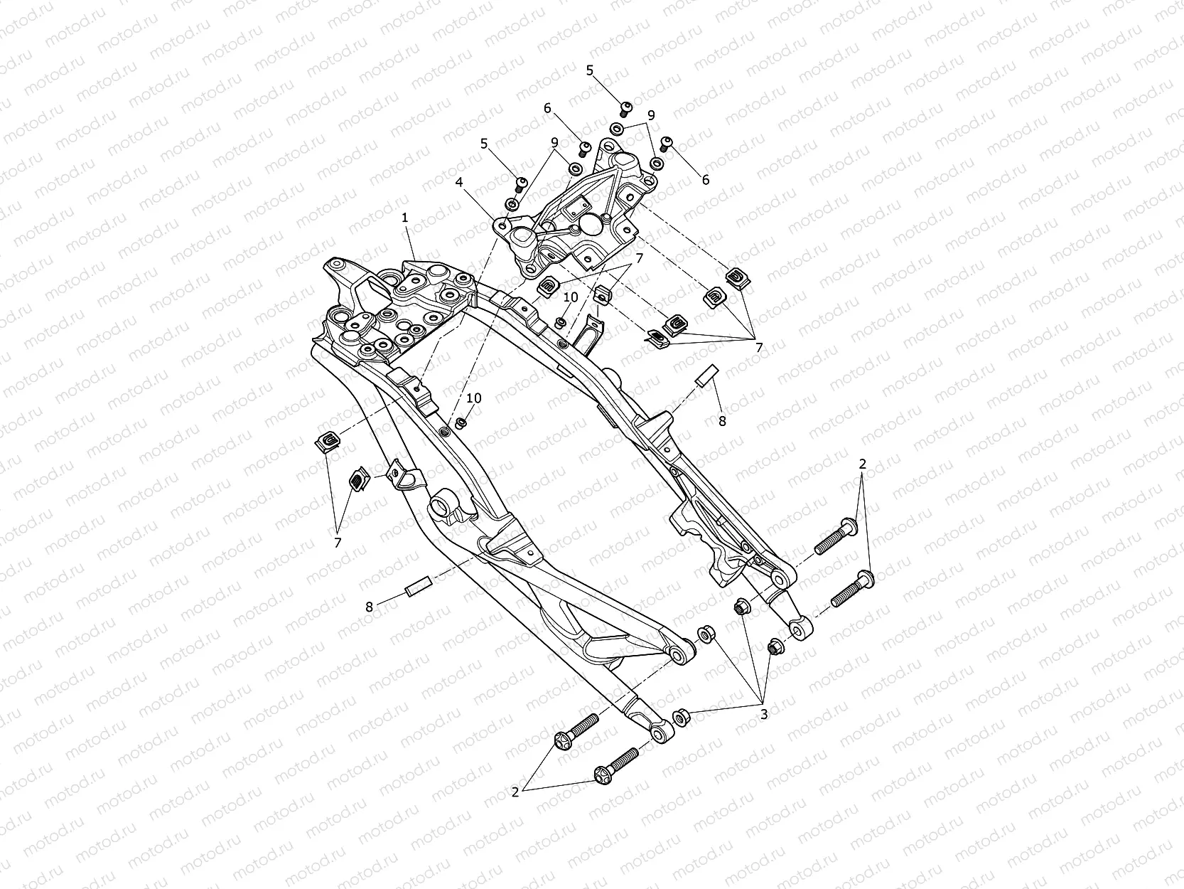 Rear Sub-Frame & Fittings