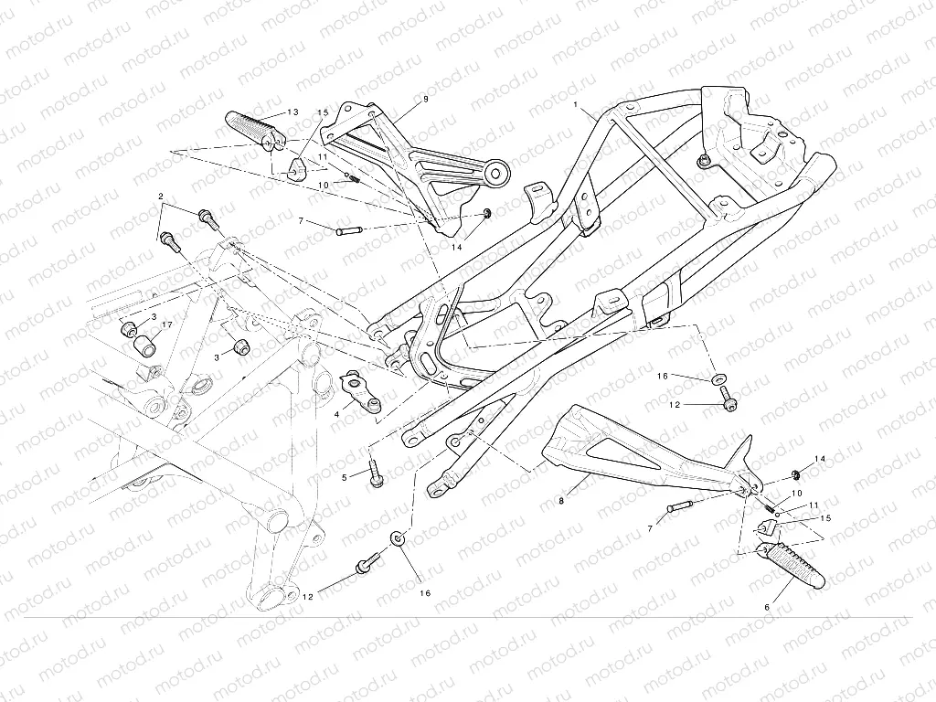 Rear subframe