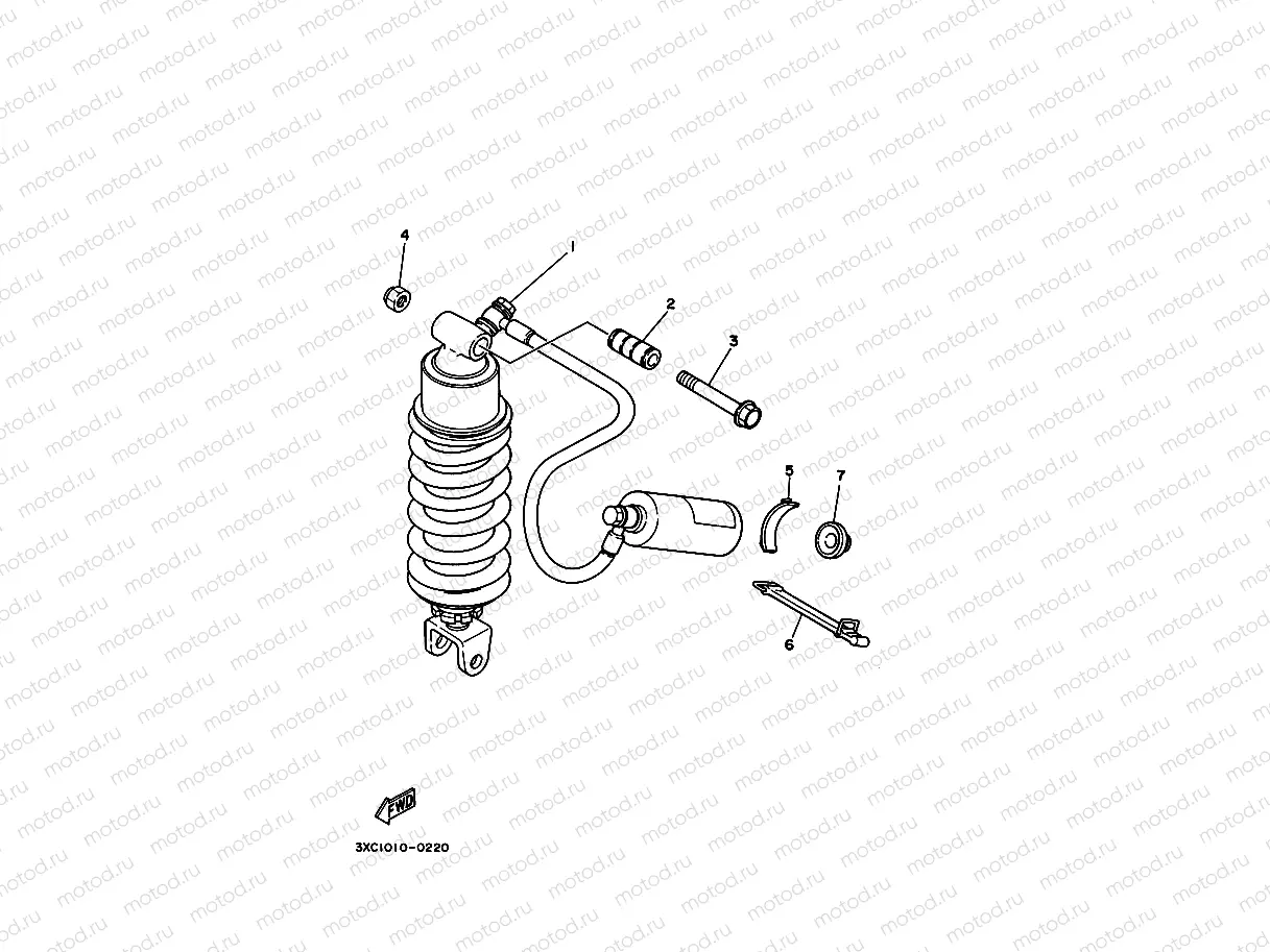 Rear suspension
