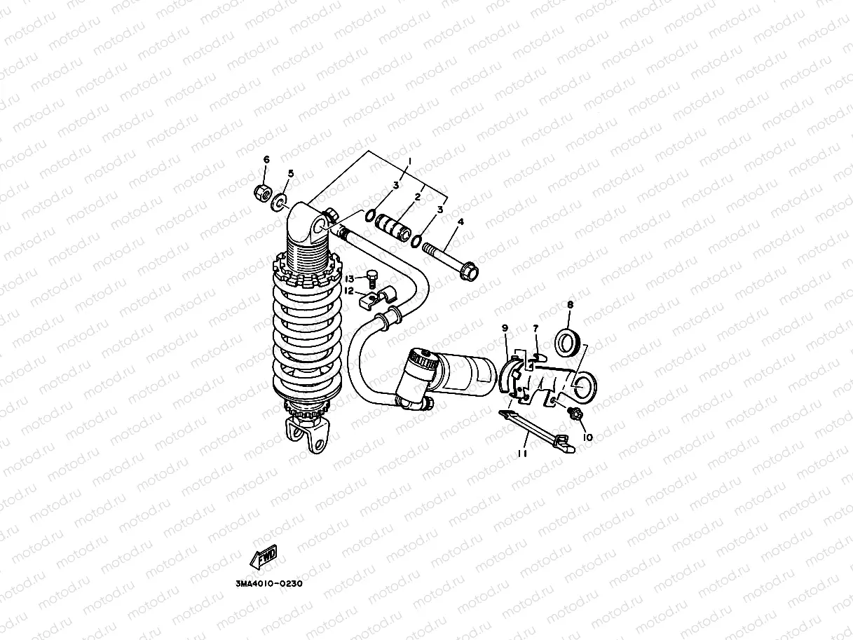 Rear suspension