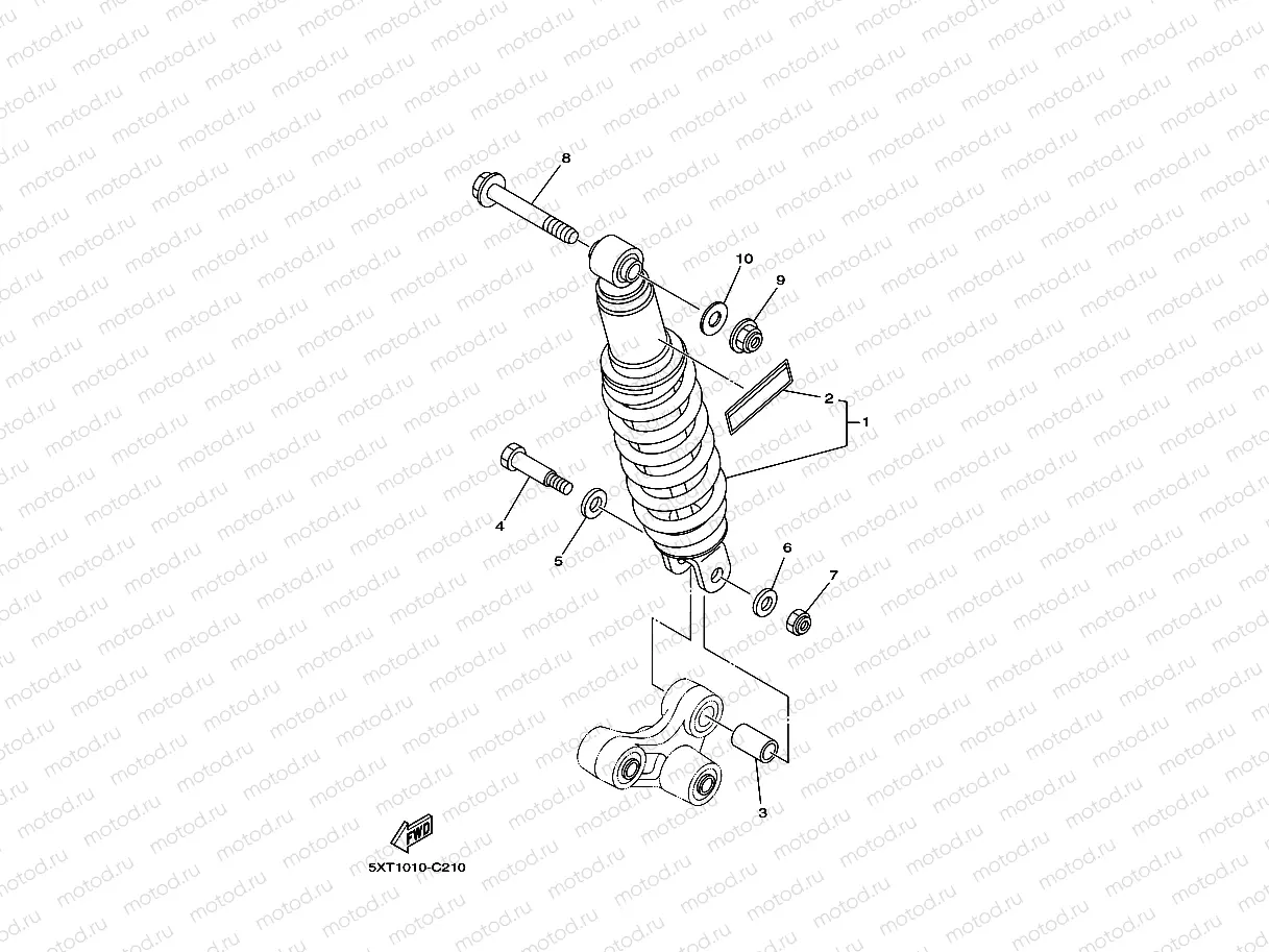 Rear suspension