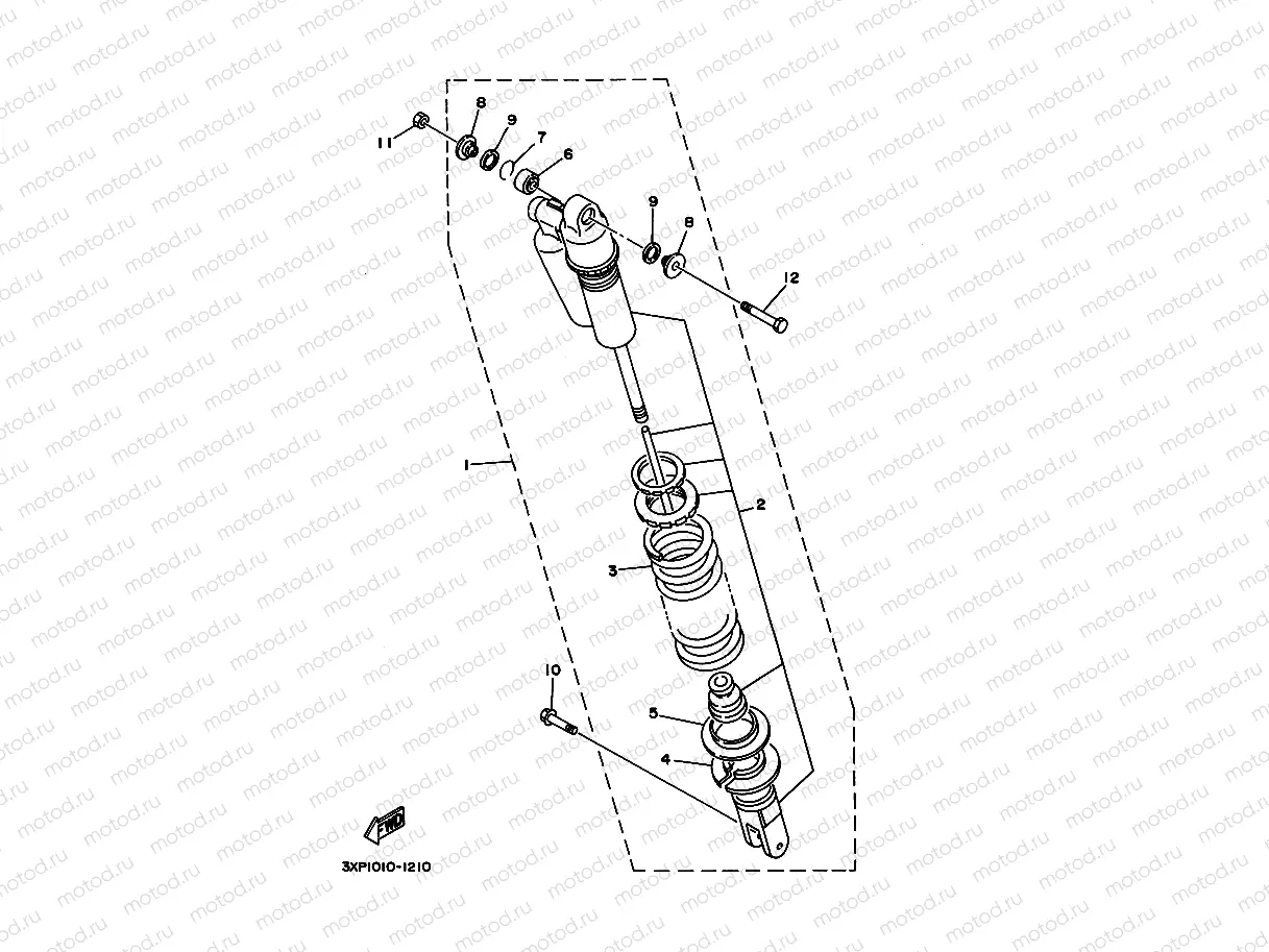 Rear suspension