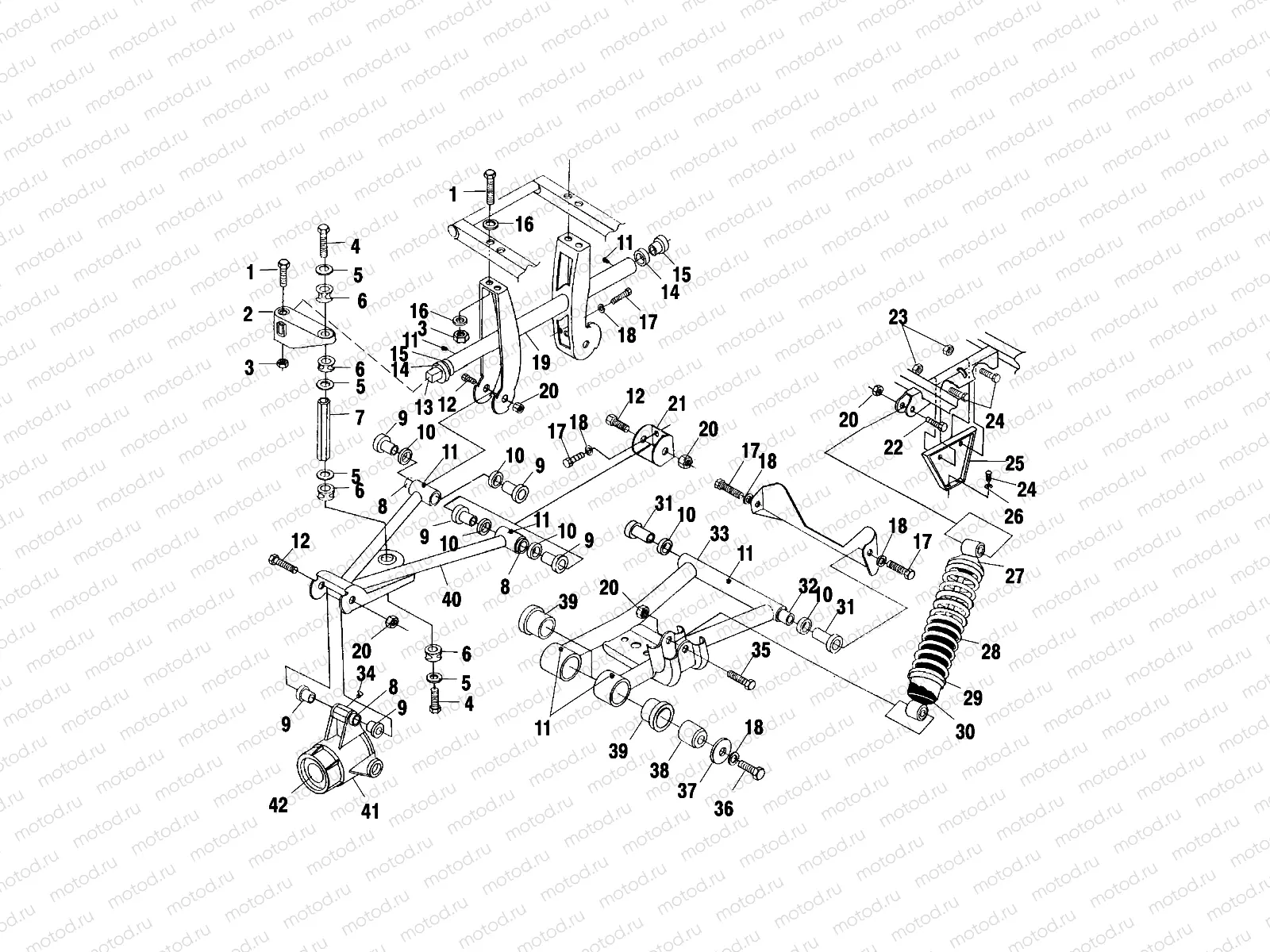 REAR SUSPENSION - A00CH33AB (4957715771C009) | REAR SUSPENSION - A00CH33AB (4957715771C009)
