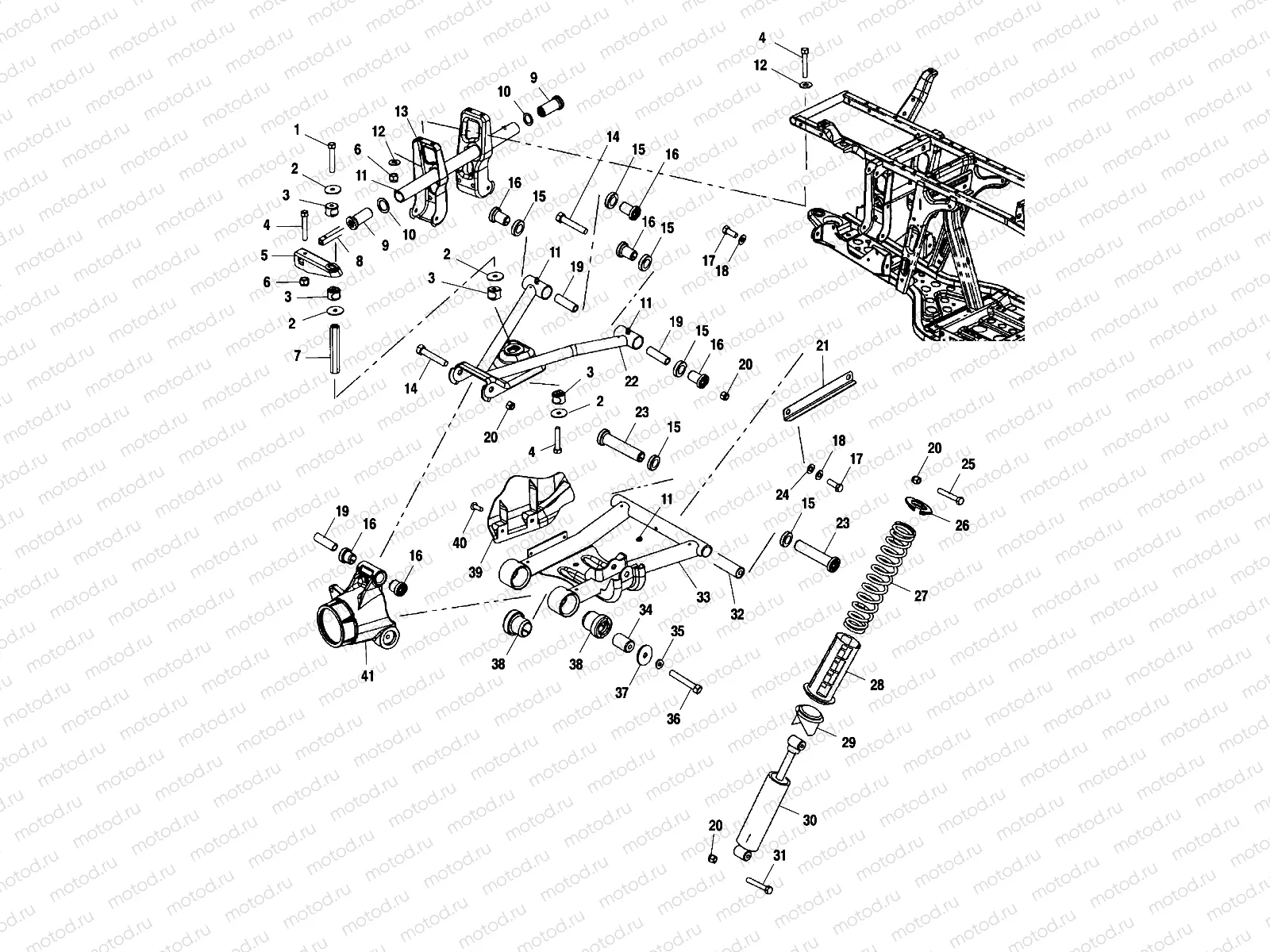 REAR SUSPENSION - A02CH68AA/AB/AC/CA/CB (4966346634C05) | REAR SUSPENSION - A02CH68AA/AB/AC/CA/CB (4966346634C05)
