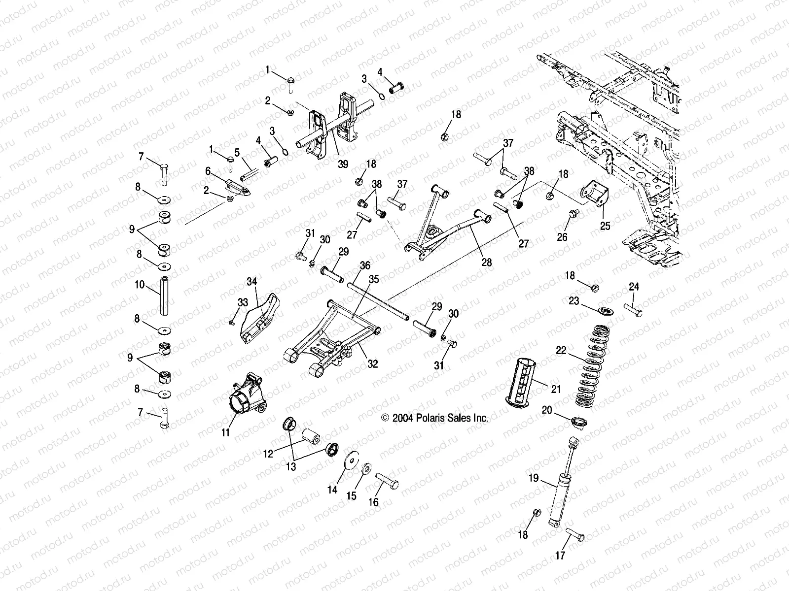 REAR SUSPENSION - A05MH50AB/AC/AG/AH/AL/AT/FB (4994169416C11) | REAR SUSPENSION - A05MH50AB/AC/AG/AH/AL/AT/FB (4994169416C11)