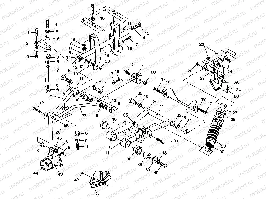 REAR SUSPENSION - A99CH50AC (4952455245c009) | REAR SUSPENSION - A99CH50AC (4952455245c009)