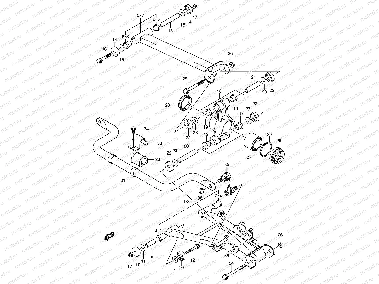 REAR SUSPENSION ARM