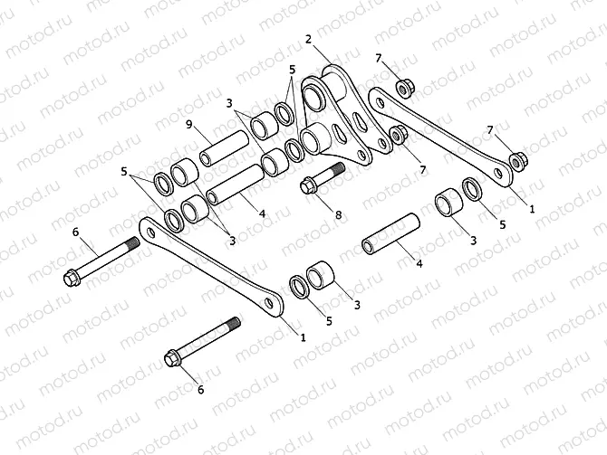 Rear Suspension Linkage