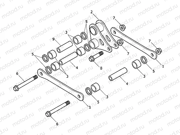 Rear Suspension Linkage