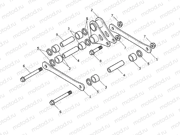 Rear Suspension Linkage